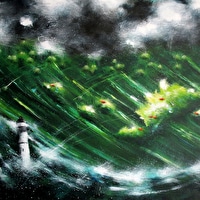 Création peinture de Michelle Houri, artiste peintre