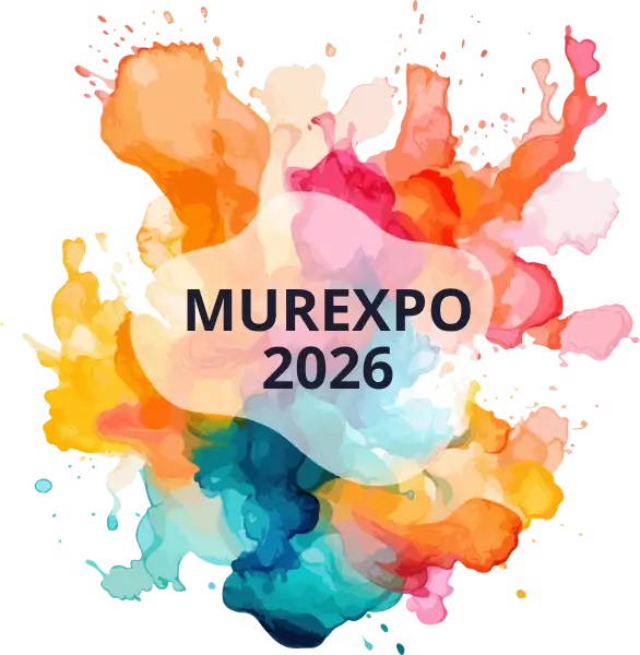 tâches colorées présentant Murexpo 2026
