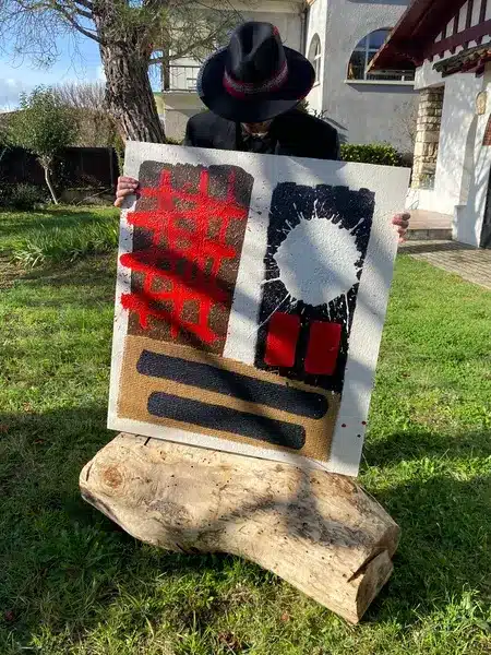 Tableau graphique de l'artiste MLG